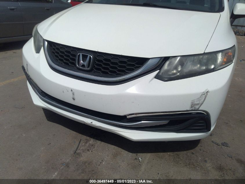 2013 HONDA CIVIC SDN LX - 2HGFB2F54DH501527