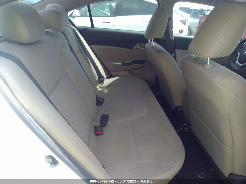 2013 HONDA CIVIC SDN LX - 2HGFB2F54DH501527