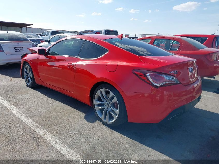 2015 HYUNDAI GENESIS COUPE 3.8L R-SPEC KMHHU6KJ0FU128381