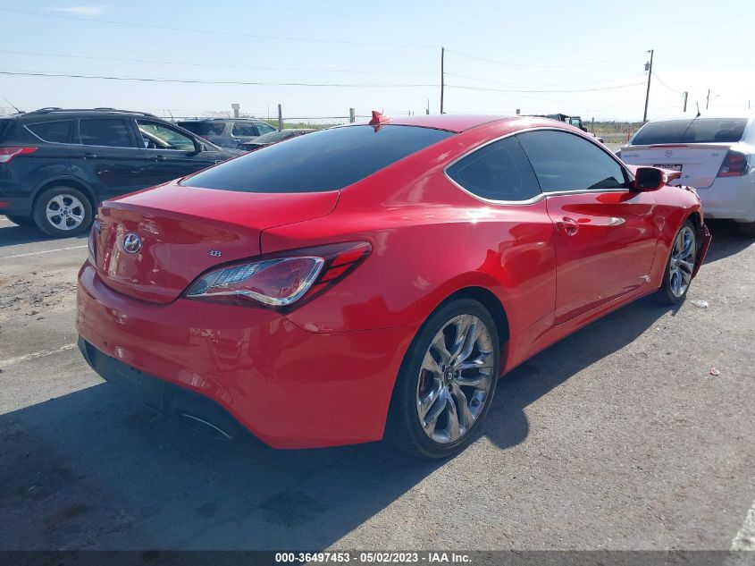 2015 HYUNDAI GENESIS COUPE 3.8L R-SPEC KMHHU6KJ0FU128381