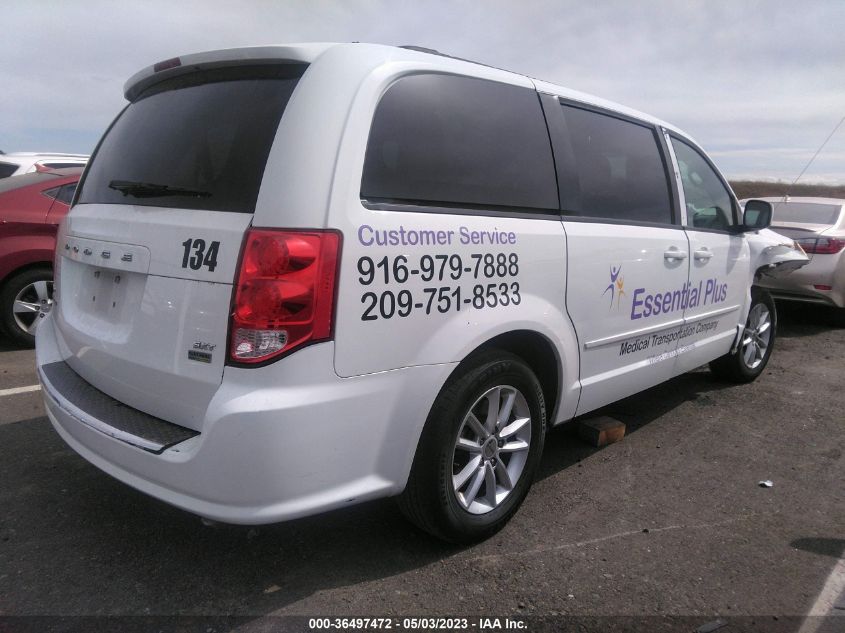 2014 DODGE GRAND CARAVAN SXT - 2C4RDGCG2ER478902