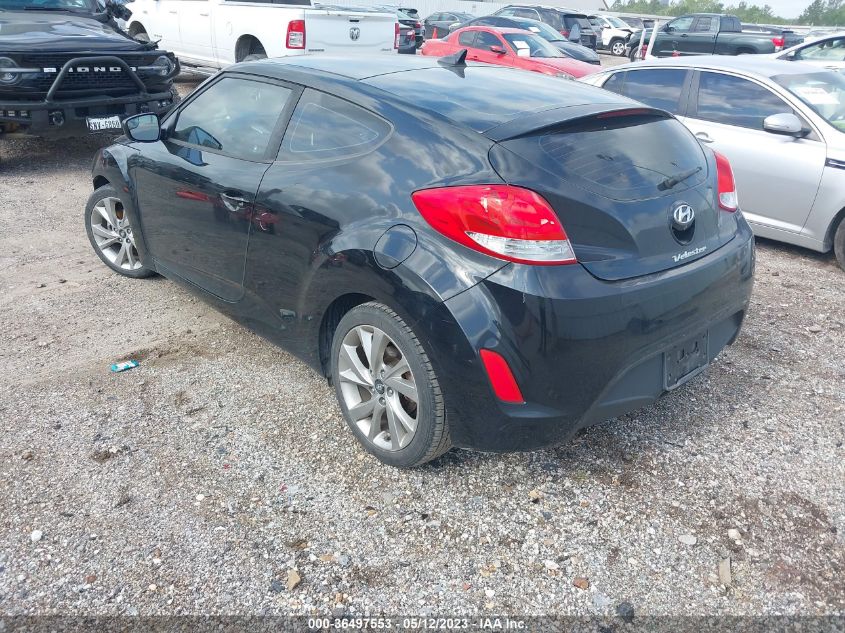 2016 HYUNDAI VELOSTER - KMHTC6AD2GU292662