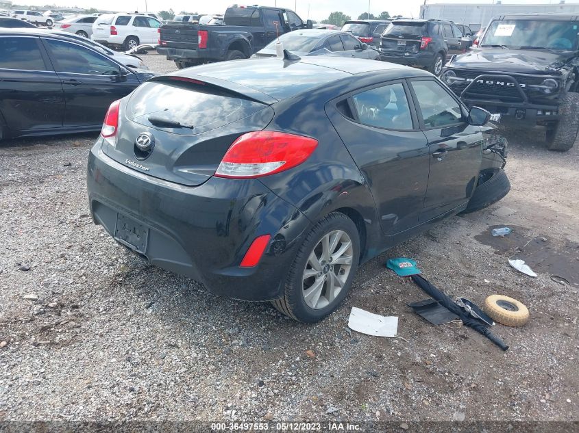 2016 HYUNDAI VELOSTER - KMHTC6AD2GU292662