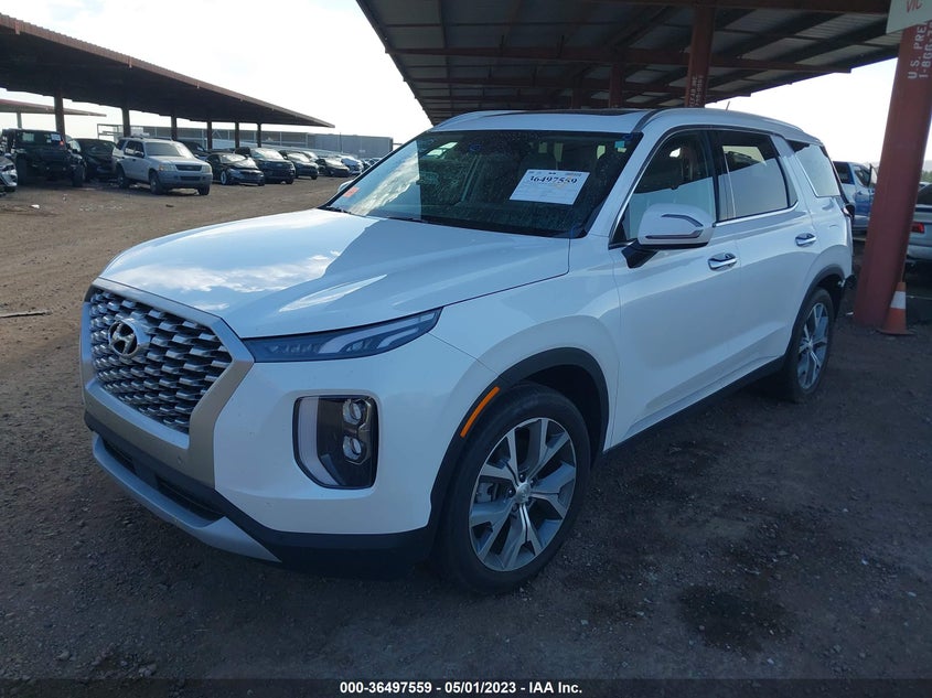 VIN KM8R34HE7MU280970 2021 HYUNDAI PALISADE SEL