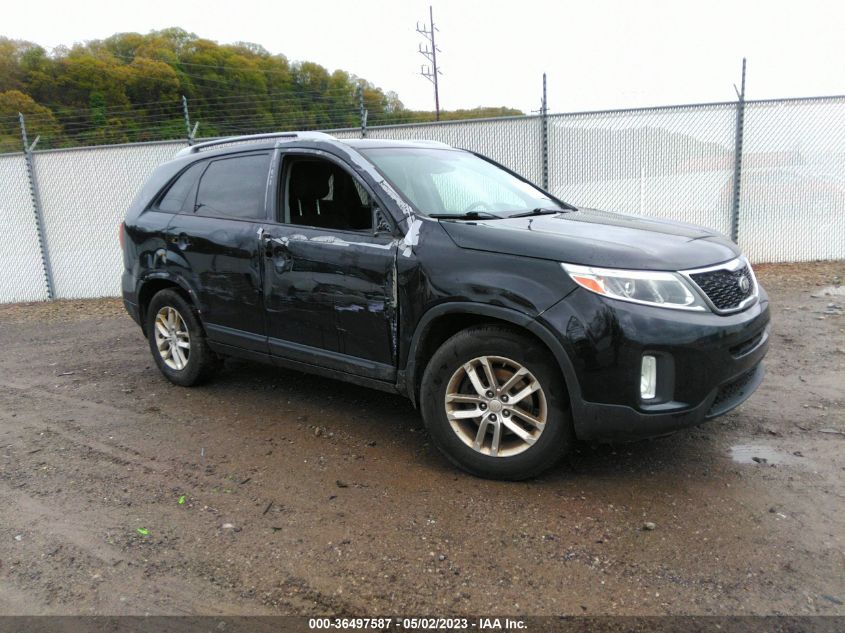 2014 KIA SORENTO LX - 5XYKT3A61EG479440