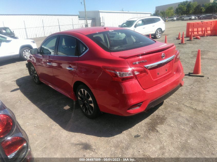 2019 NISSAN SENTRA SR - 3N1AB7AP8KY255204