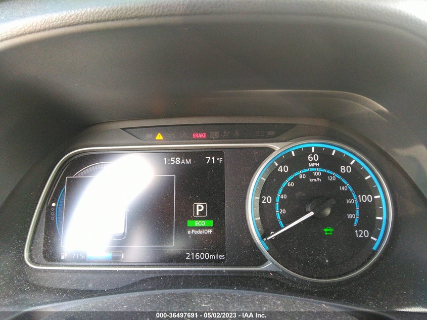 VIN 1N4AZ1BP2LC302182 2020 NISSAN LEAF S