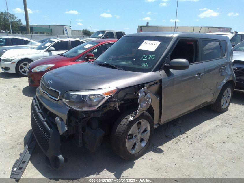2016 KIA SOUL BASE - KNDJN2A26G7347285