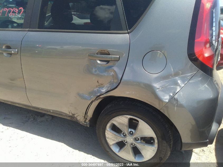 2016 KIA SOUL BASE - KNDJN2A26G7347285
