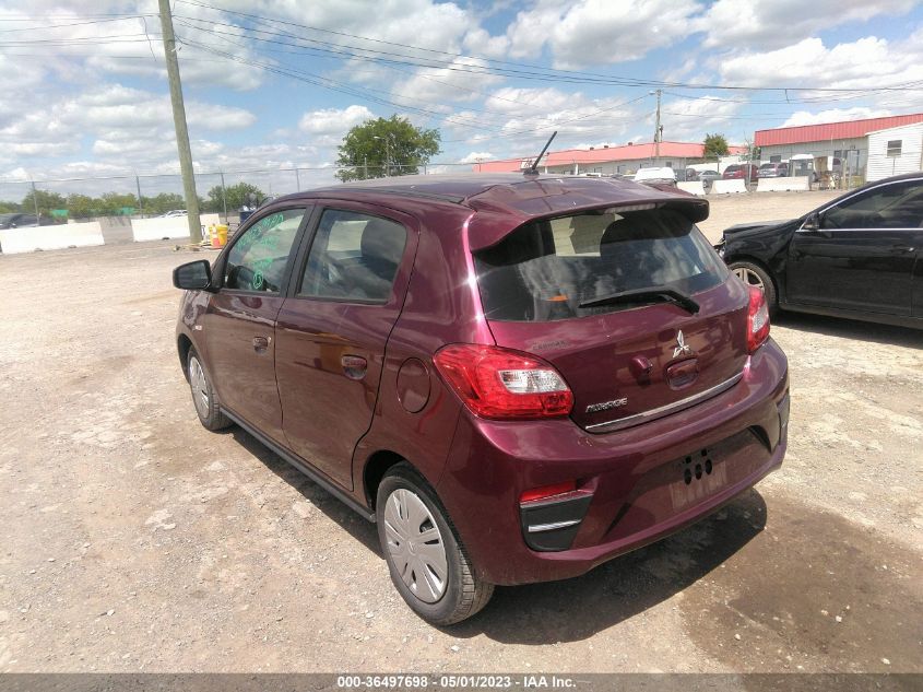 2020 MITSUBISHI MIRAGE ES/SE - ML32A3HJ7LH010604