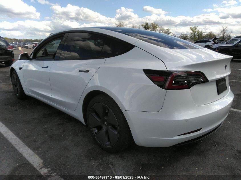 2021 TESLA MODEL 3 LONG RANGE - 5YJ3E1EB4MF852776