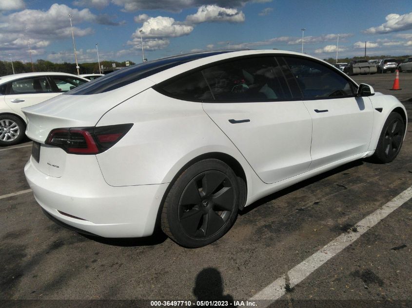 2021 TESLA MODEL 3 LONG RANGE - 5YJ3E1EB4MF852776