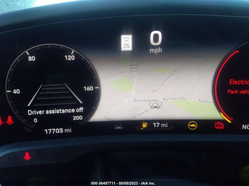 2022 PORSCHE TAYCAN - WP0AA2Y19NSA13998