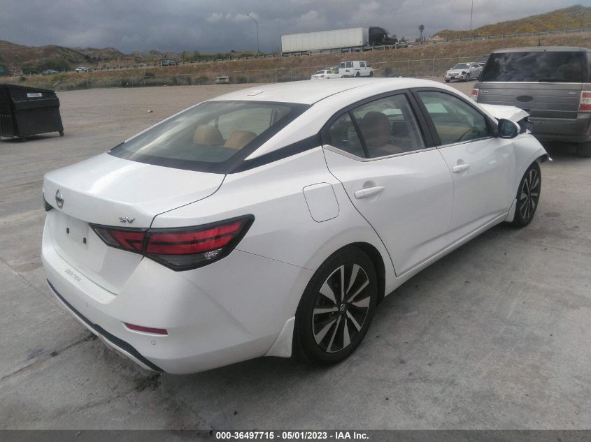 2021 NISSAN SENTRA SV - 3N1AB8CV2MY261066