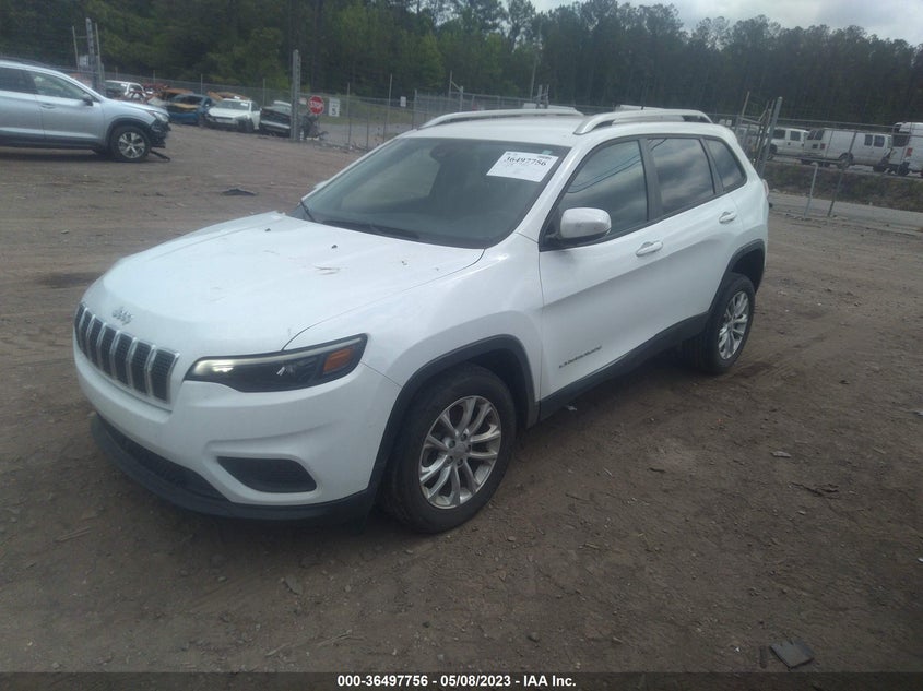VIN 1C4PJLCB0MD168570 2021 JEEP CHEROKEE LATITUDE