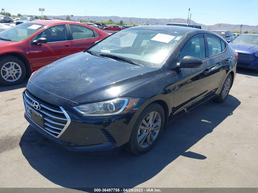 VIN 5NPD84LF8HH055232 2017 HYUNDAI ELANTRA SE