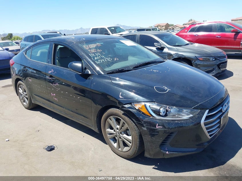 VIN 5NPD84LF8HH055232 2017 HYUNDAI ELANTRA SE