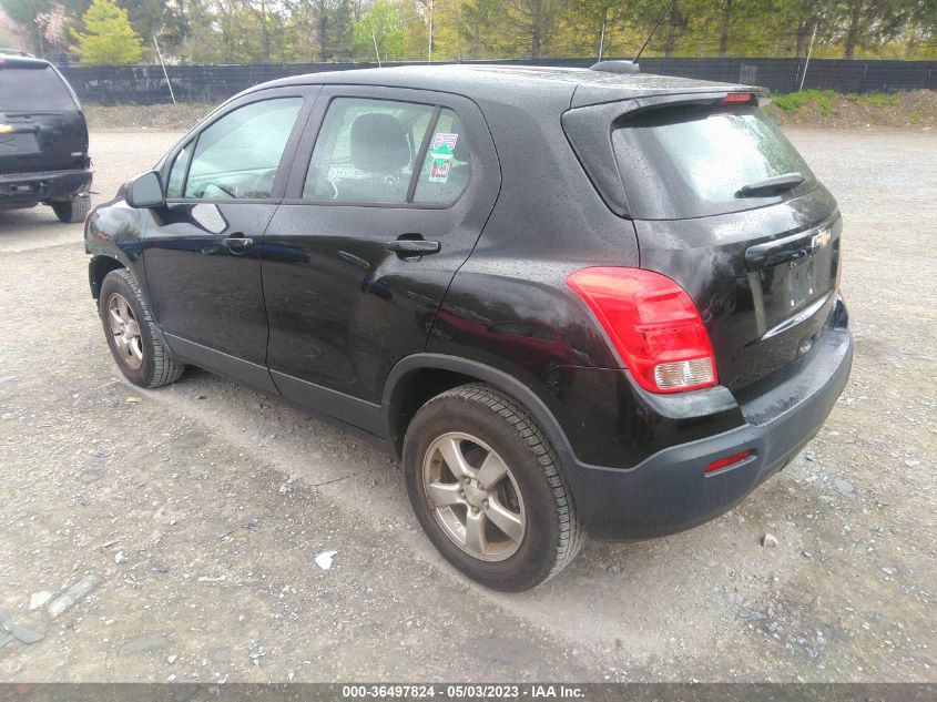 2015 CHEVROLET TRAX LS - 3GNCJPSB5FL245171
