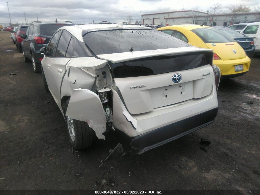 2016 TOYOTA PRIUS TWO - JTDKBRFU2G3021670
