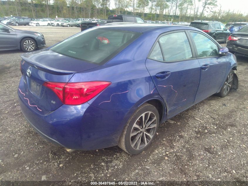 2018 TOYOTA COROLLA L/LE/XLE/SE/XSE - 2T1BURHE5JC012248