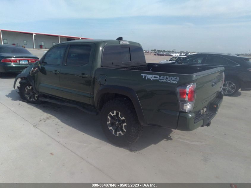 2021 TOYOTA TACOMA 4WD SR/SR5/TRD SPORT - 3TMCZ5AN5MM431589