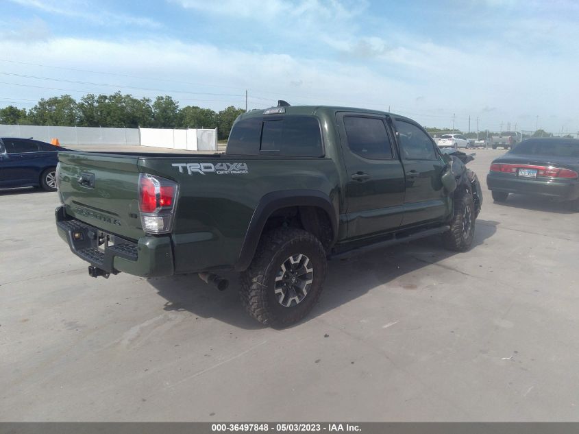 2021 TOYOTA TACOMA 4WD SR/SR5/TRD SPORT - 3TMCZ5AN5MM431589