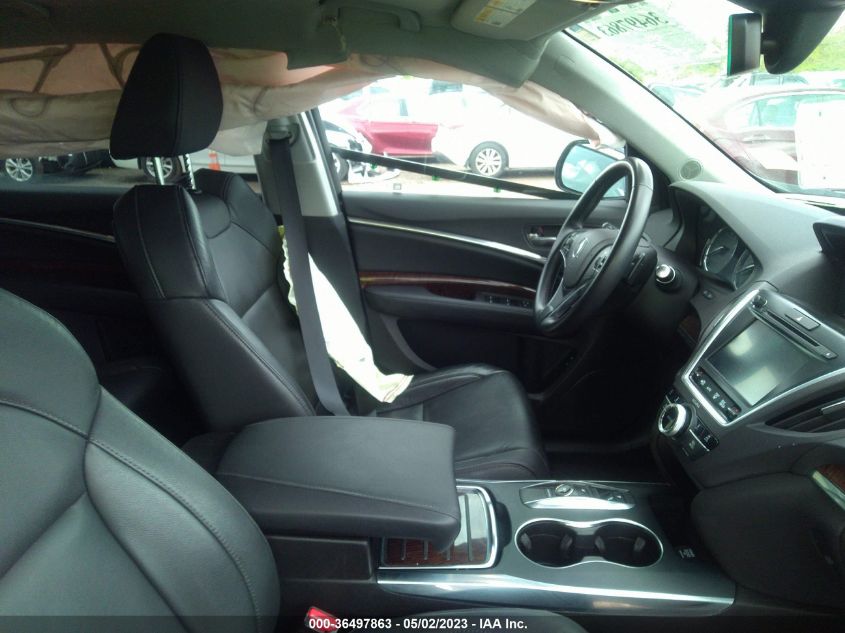 2017 ACURA MDX W/TECHNOLOGY PKG - 5FRYD4H52HB031051