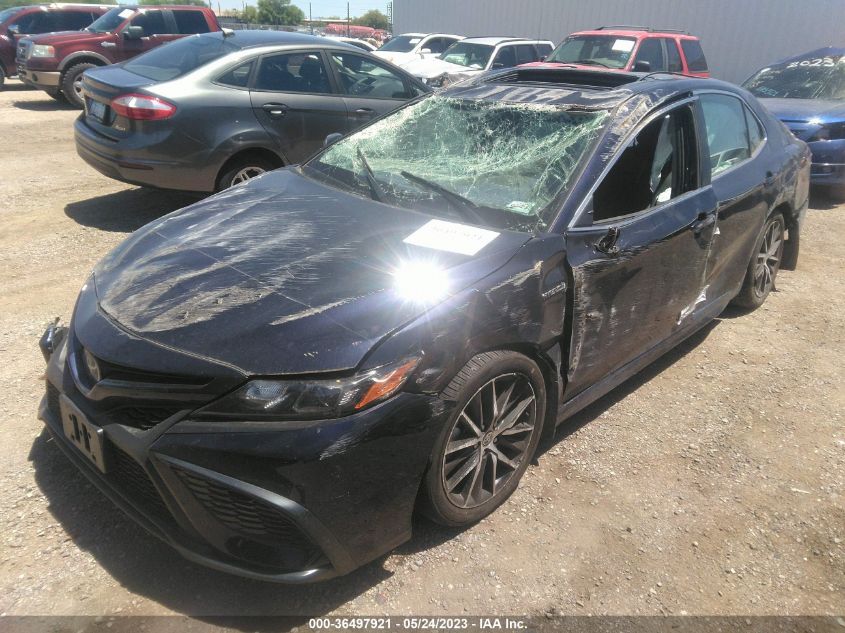 2021 TOYOTA CAMRY HYBRID SE - 4T1S31AK7MU567211