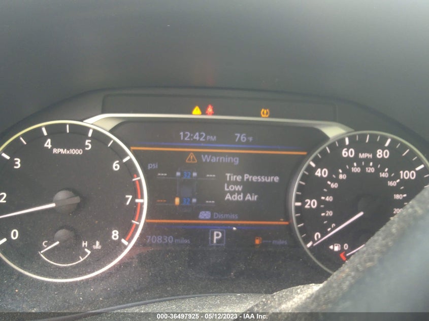 VIN 1N4BL4BV7KC249337 2019 NISSAN ALTIMA 2.5 S