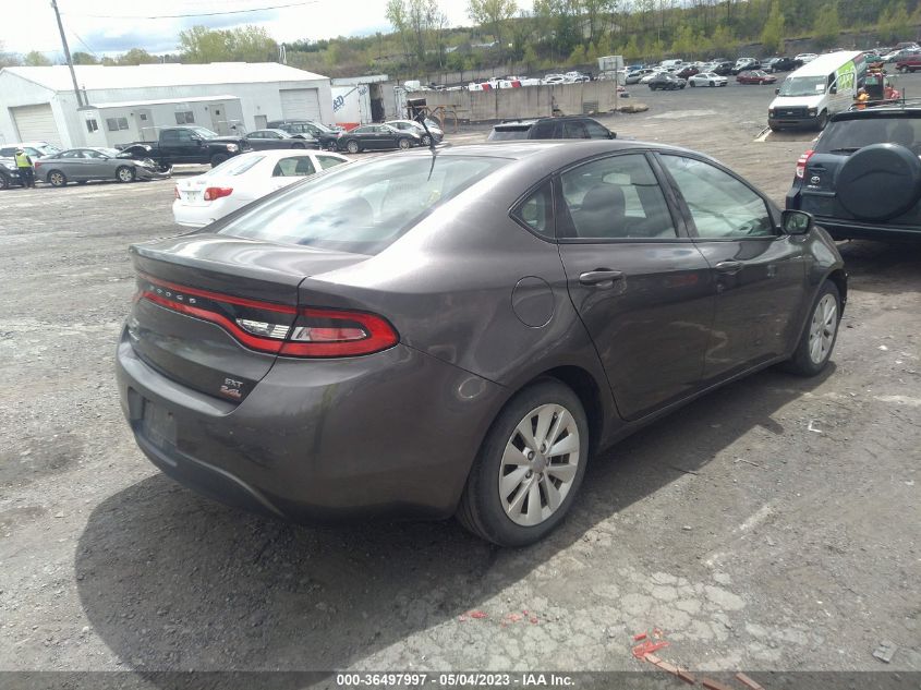 2014 DODGE DART SXT - 1C3CDFBB7ED833270