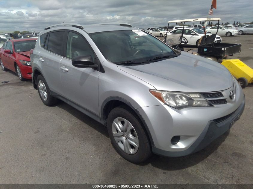 2013 TOYOTA RAV4 LE - 2T3BFREV7DW028587