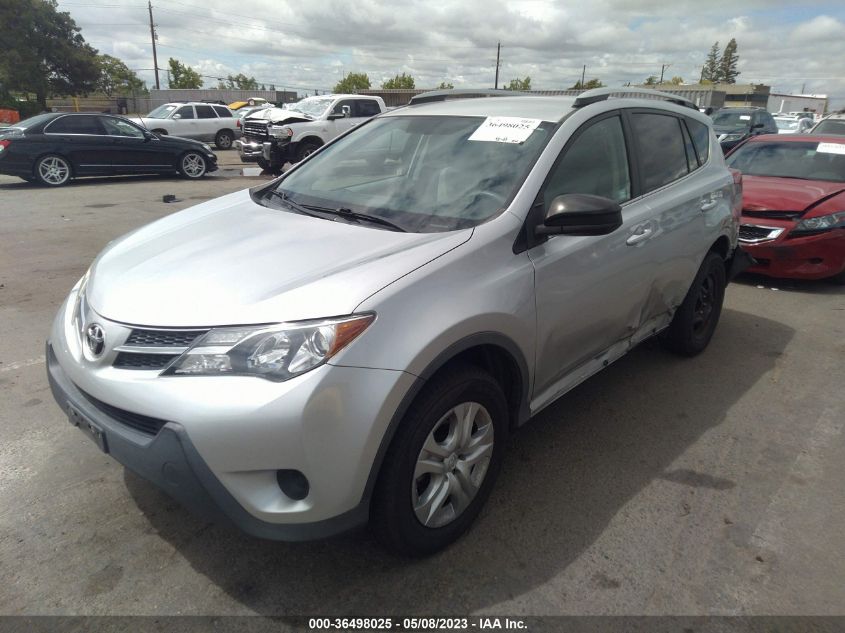 2013 TOYOTA RAV4 LE - 2T3BFREV7DW028587