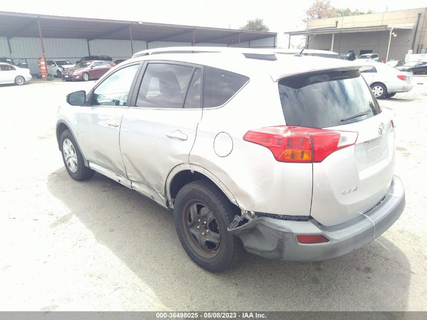 2013 TOYOTA RAV4 LE - 2T3BFREV7DW028587
