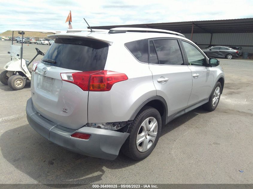 2013 TOYOTA RAV4 LE - 2T3BFREV7DW028587