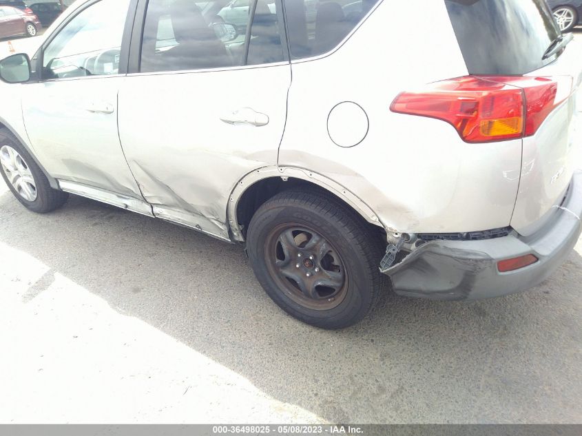 2013 TOYOTA RAV4 LE - 2T3BFREV7DW028587