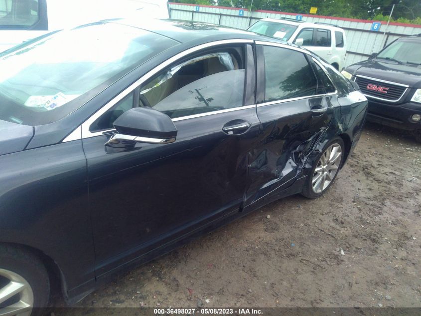 2013 LINCOLN MKZ - 3LN6L2G93DR824917