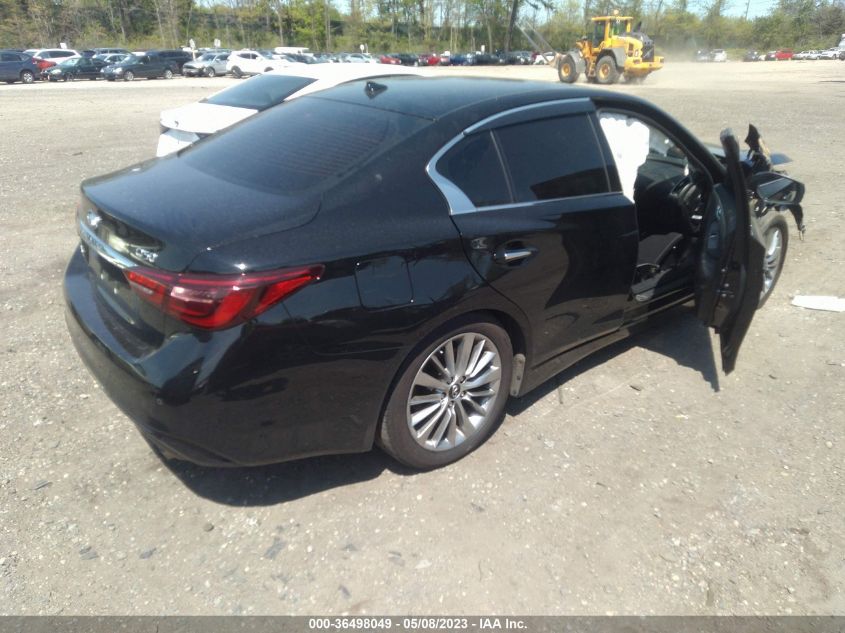 2019 INFINITI Q50 3.0T LUXE - JN1EV7AR4KM592806