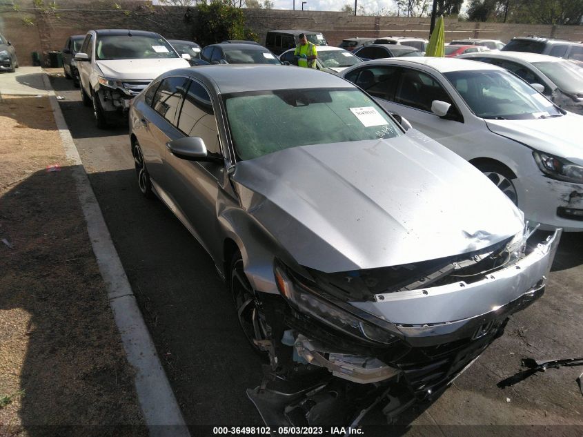 2020 HONDA ACCORD SEDAN SPORT - 1HGCV1F36LA042646