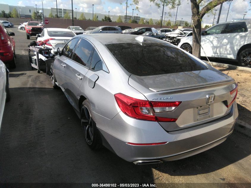 2020 HONDA ACCORD SEDAN SPORT - 1HGCV1F36LA042646