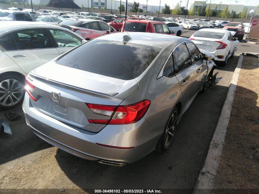 2020 HONDA ACCORD SEDAN SPORT - 1HGCV1F36LA042646
