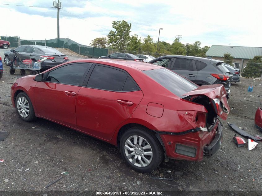 2015 TOYOTA COROLLA LE - 2T1BURHE0FC289297