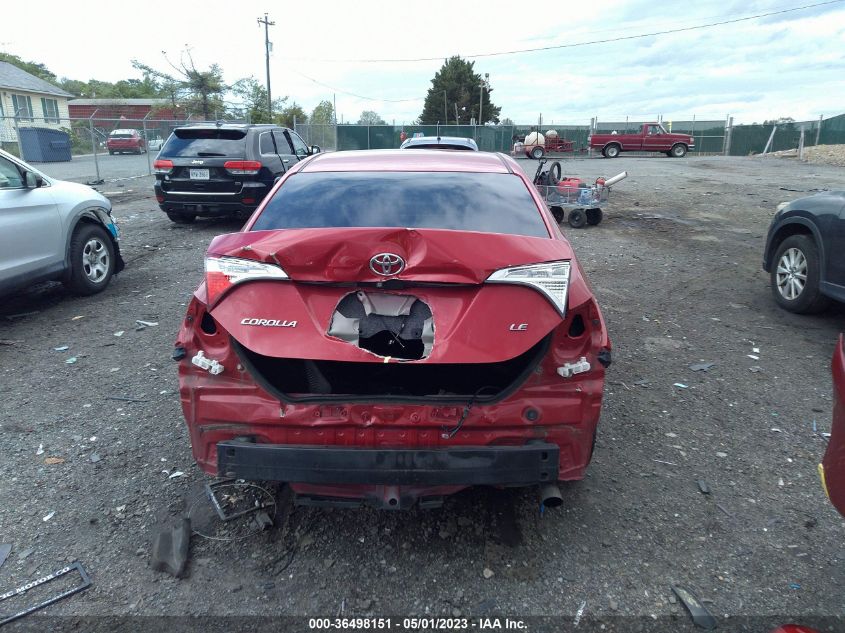 2015 TOYOTA COROLLA LE - 2T1BURHE0FC289297