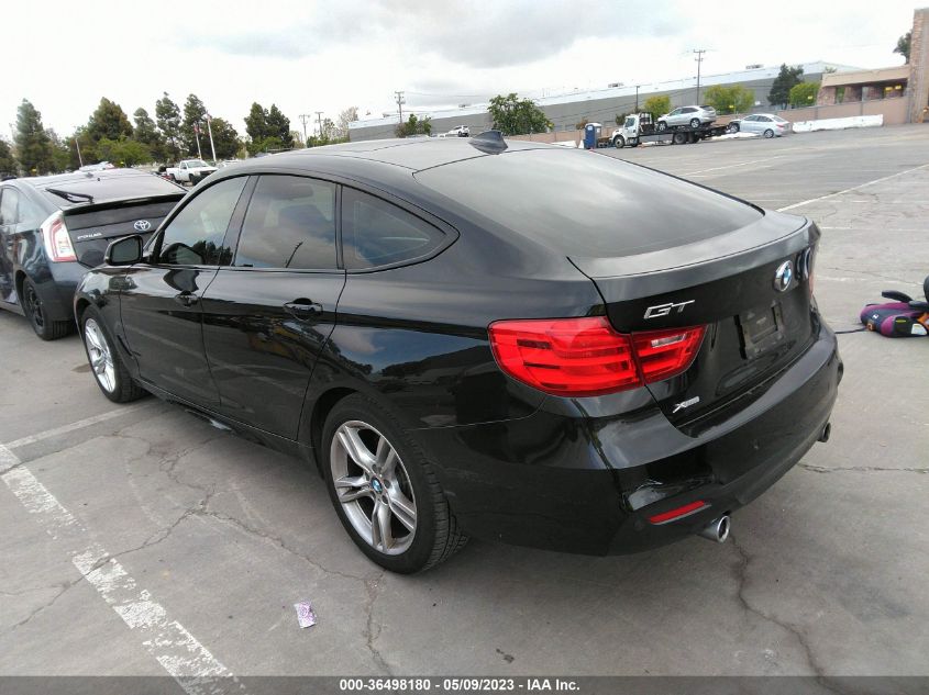 2015 BMW 3 SERIES GRAN TURISMO 335I XDRIVE WBA3X9C5XFD868087