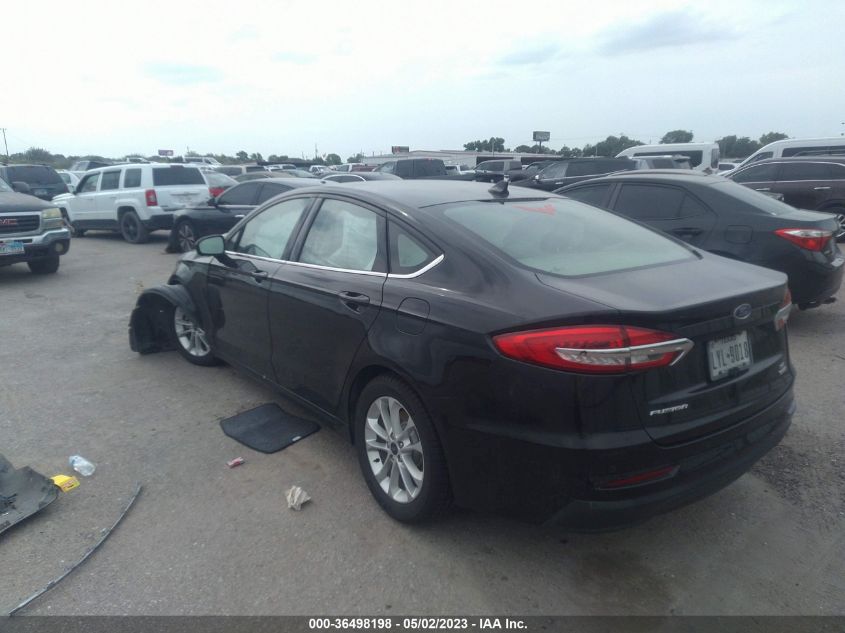 2019 FORD FUSION SE - 3FA6P0HD6KR170241