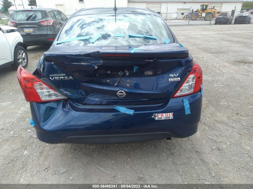2018 NISSAN VERSA SEDAN SV - 3N1CN7APXJL839485