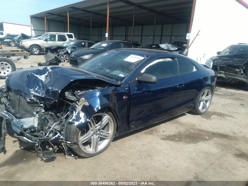 2014 AUDI S5 PREMIUM PLUS WAUCGAFRXEA026043