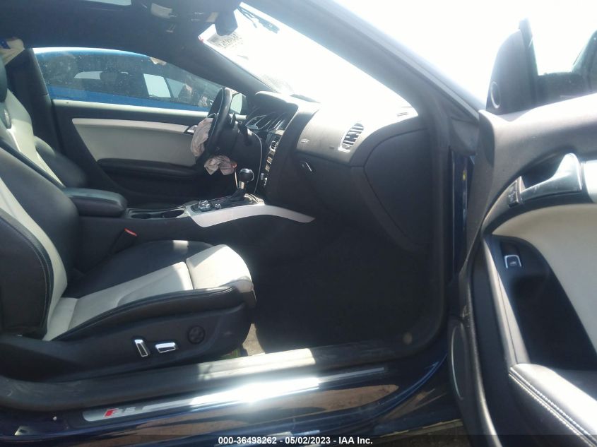 2014 AUDI S5 PREMIUM PLUS WAUCGAFRXEA026043