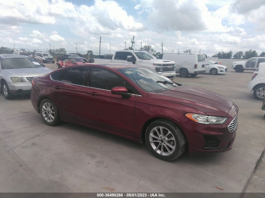 2019 FORD FUSION SE - 3FA6P0HD5KR127705