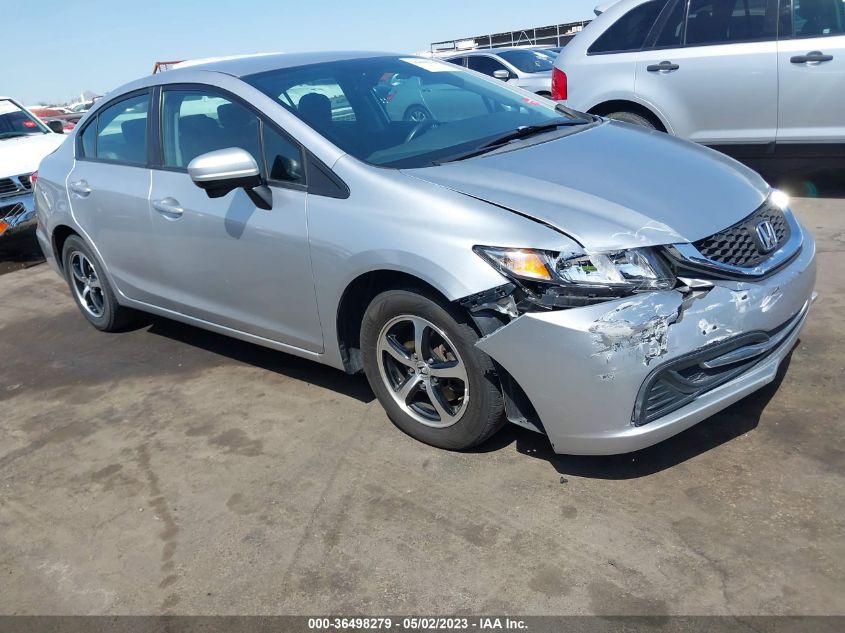 2015 HONDA CIVIC SEDAN SE - 19XFB2F75FE274993