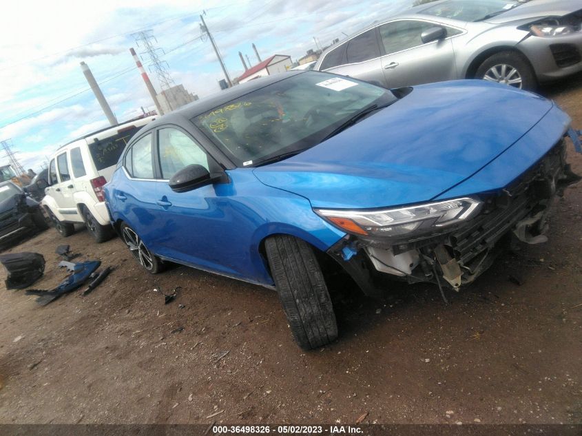 2021 NISSAN SENTRA SR - 3N1AB8DV7MY257125